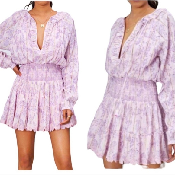 House of Harlow 1960 Dresses & Skirts - House of Harlow 1960 Green Paisley Mini Dress